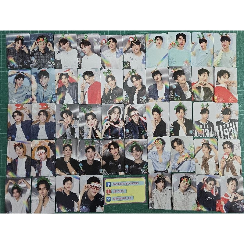 1) GMMTV BOYS COLLECTIBLE RANDOM CARD Christmas Collection