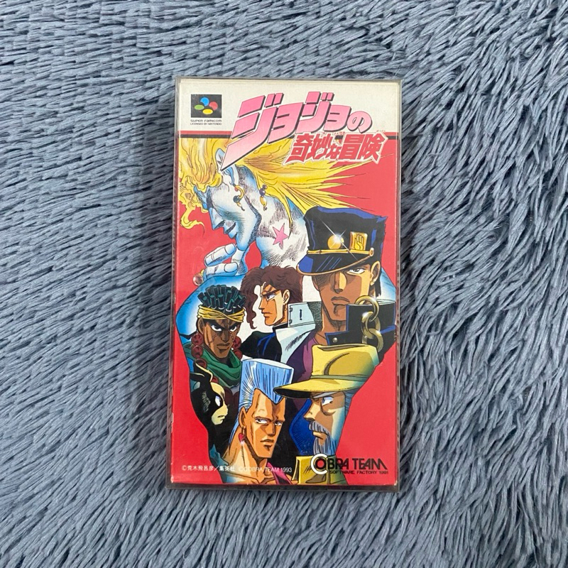 งานกล่องตลับแท้เครื่อง Super Famicom เกมส์ JoJo's Bizarre Adventure โซน ...
