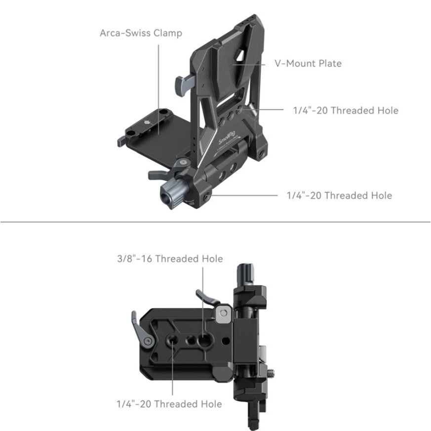 SmallRig 4064B Compact V-Mount Battery Mount plate | Shopee Thailand