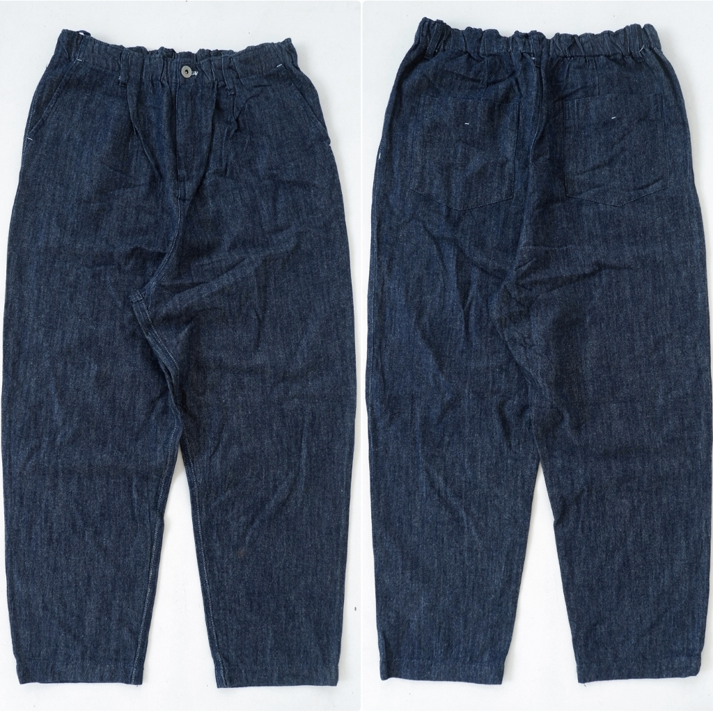 Koti Koti Denim Indigo Chill Esy Pants Japan Street Wear Shopee 