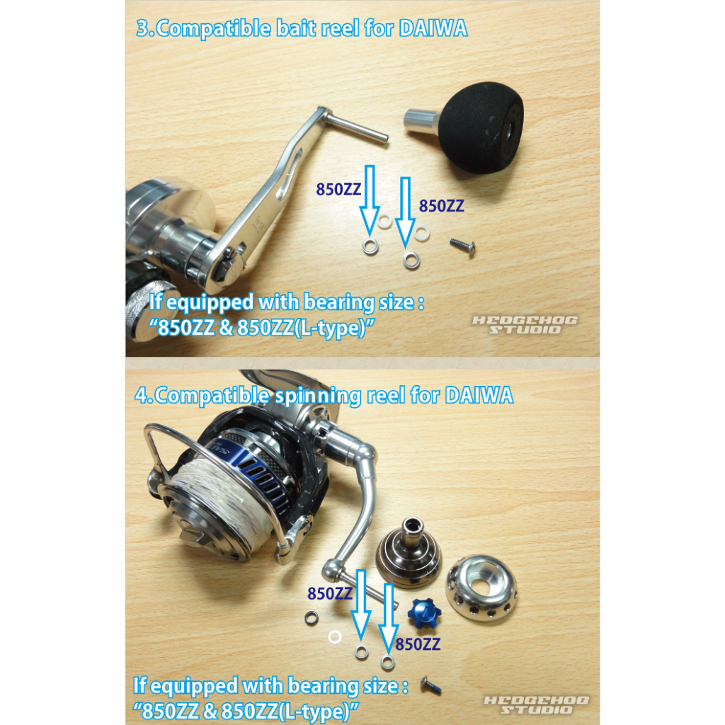 Bouton De Poignée LIVRE PT42 Pour Moulinet Shimano, Daiwa - Neuf, Fabrication Japonaise, 1 Pièce