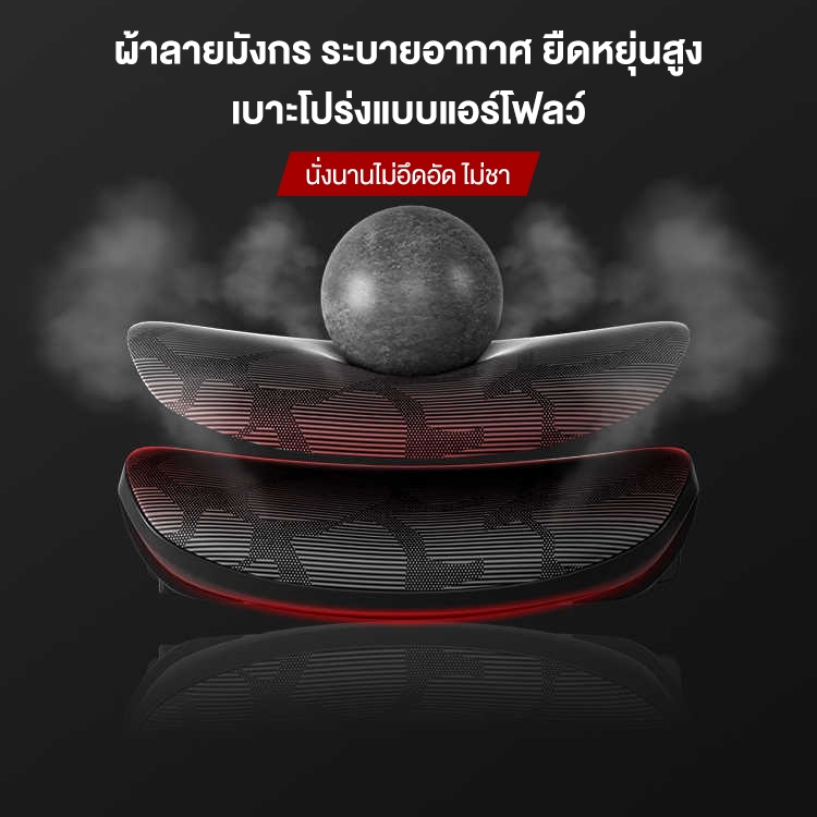 Kris Y08 เก้าอี้เพื่อสุขภาพ E-Sports Ergonomic คุณสมบัติมากมาย สมรรถนะสูง เกรดคุณภาพ เก้าอี้ตามหลักสรีรศาสตร์ รับประกัน 3 ปี อะไหล่ทดแทนฟรี