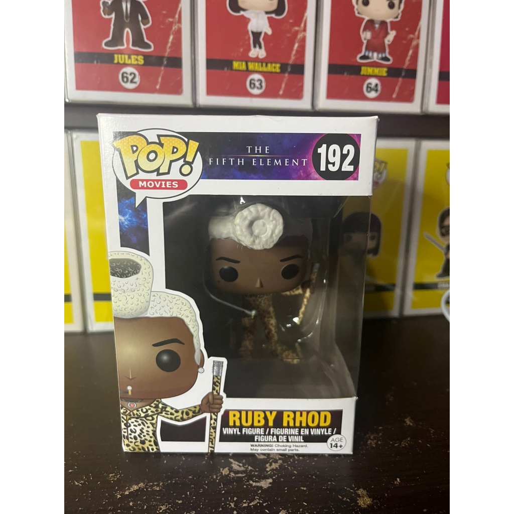 ฟิกเกอร์ Funko Pop #192 Ruby Rhod ภาพยนตร์ The Fifth Element หนังดัง 90 ...