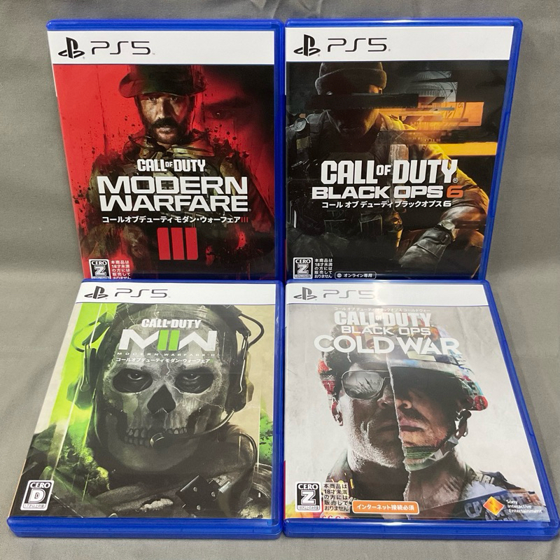 แผ่นแท้ [PS5] รวมทุกภาค Call of Duty (EN:Support) (Japan) COD Modern ...