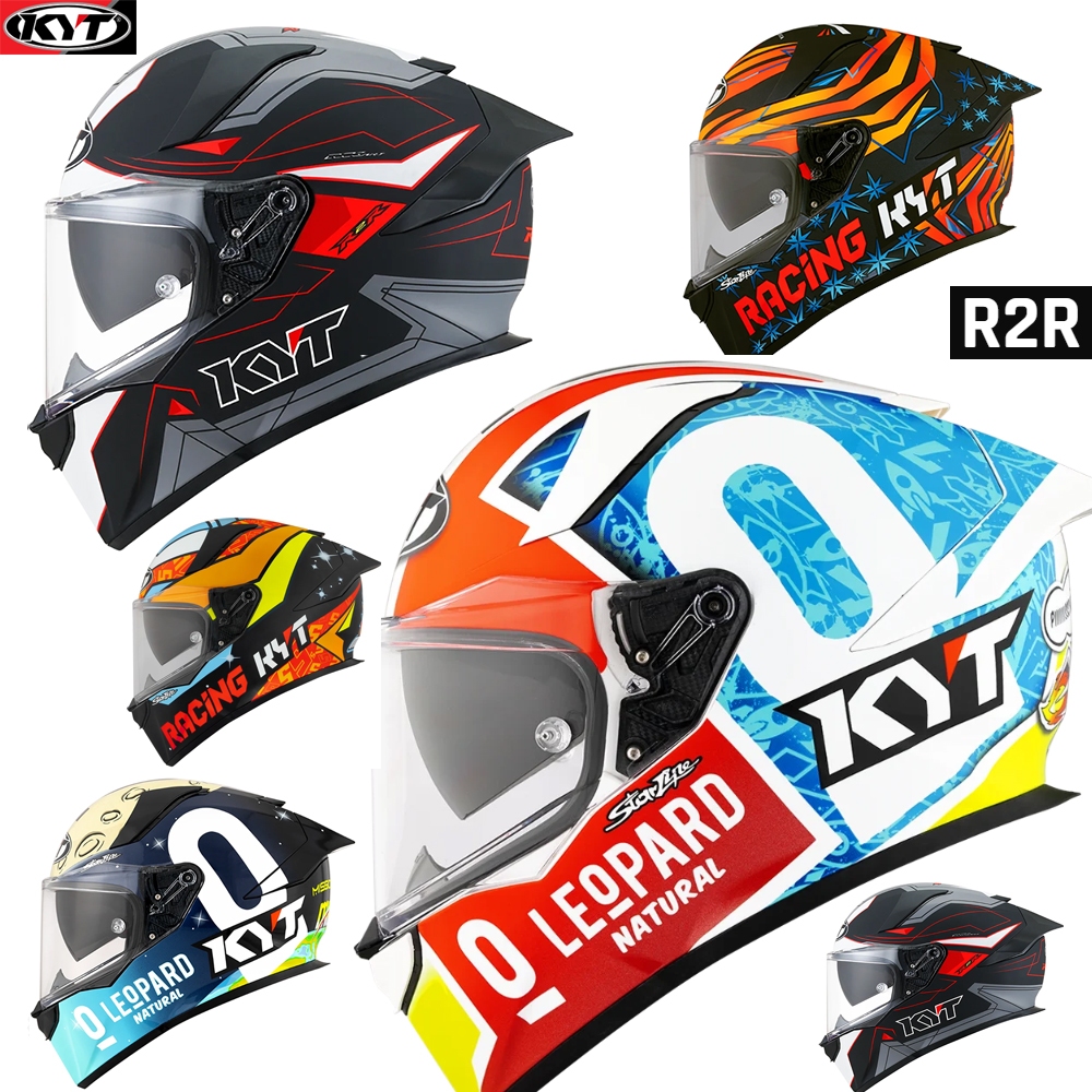 KYT หมวกกันน็อค R2R PRO หน้ากาก 2 ชั้น | Shopee Thailand