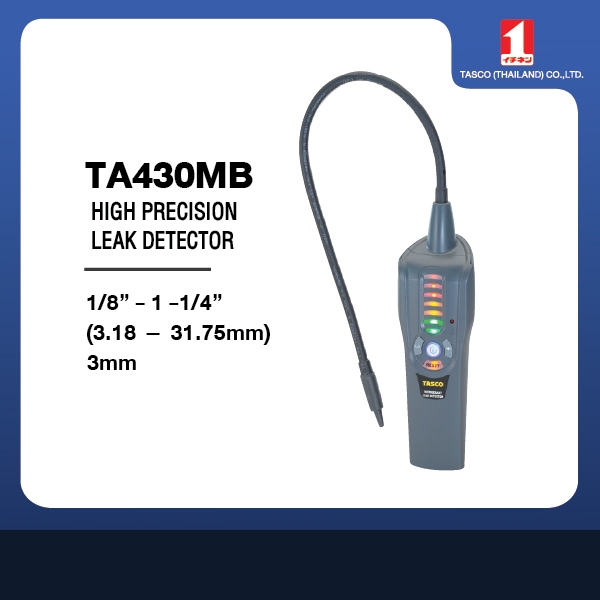 TA430MB TASCO JAPAN เครื่องเช็ครั่วในระบบทำความเย็น แบบ Heat Diode ...