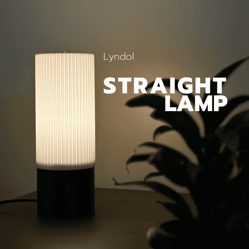 lyndol STRAIGHT LAMP โคมไฟตั้งโต๊ะ ดีไซน์มินิมอล | Shopee Thailand