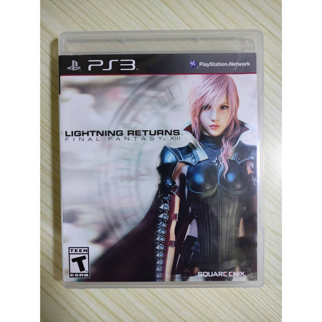 Jeu PS3 Lightning Returns: Final Fantasy XIII - Version PAL FR, Complet En Boîte, Bon état