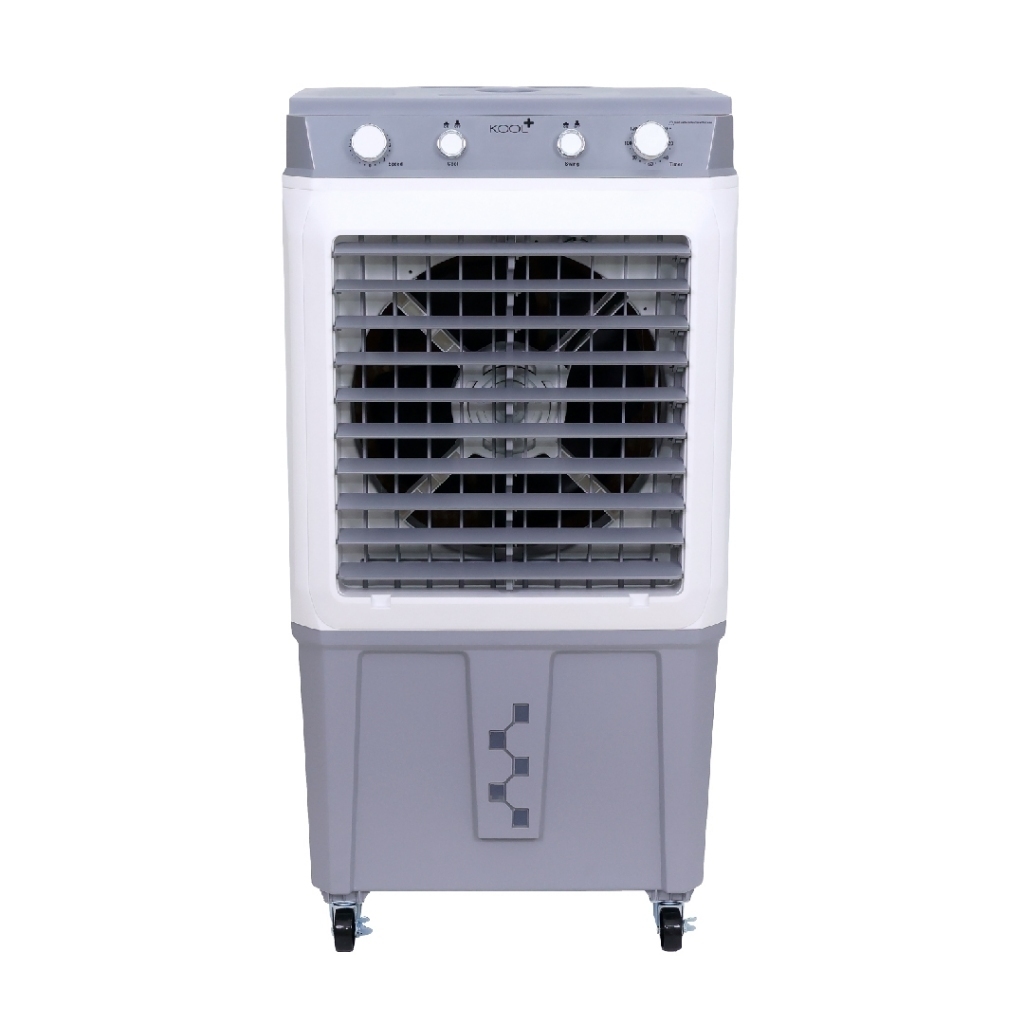 KOOL+ พัดลมไอเย็น รุ่น AC-1601 รุ่น 2025 (สีขาว-เทา) ความจุ 40 ลิตร แถม ...