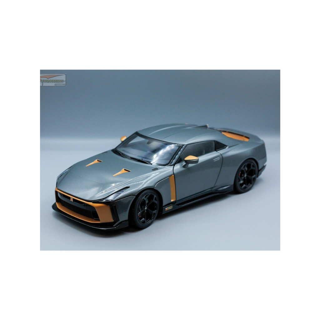 AUTO ART 77510 1/18 Nissan GT-R50 by Italdesign (Liquid Kinetic Silver ...