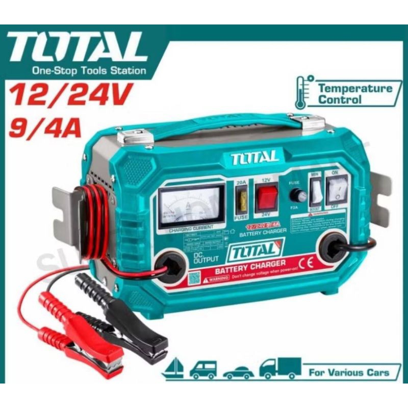 TOTAL ตู้ชาร์จอัตโนมัติแบตเตอรี่ 12v 24v รุ่น TBC1601 ตู้ชาร์จออโต้ ...