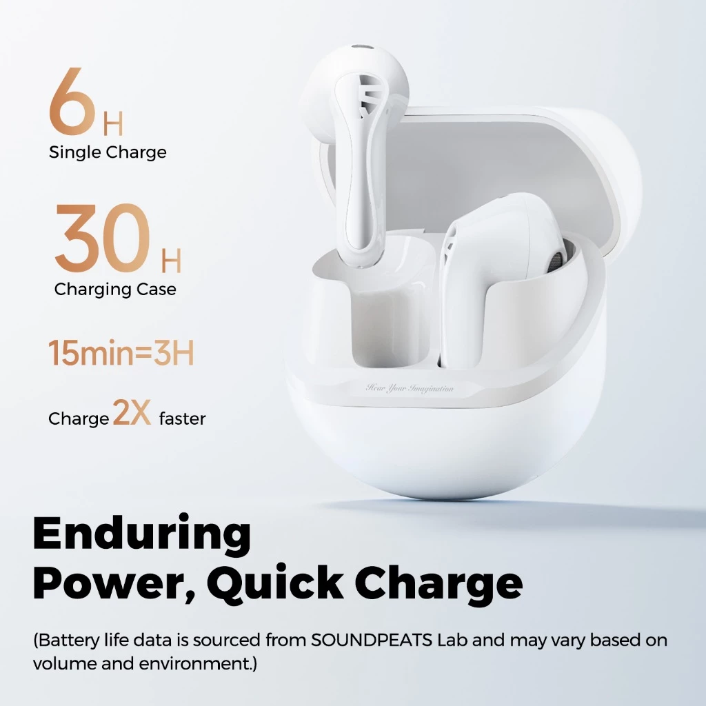 SOUNDPEATS Air5 Lite หูฟังบลูทูธ 5.4 Hi-Res LDAC หูฟังไร้สาย มี Game Mode True Wireless