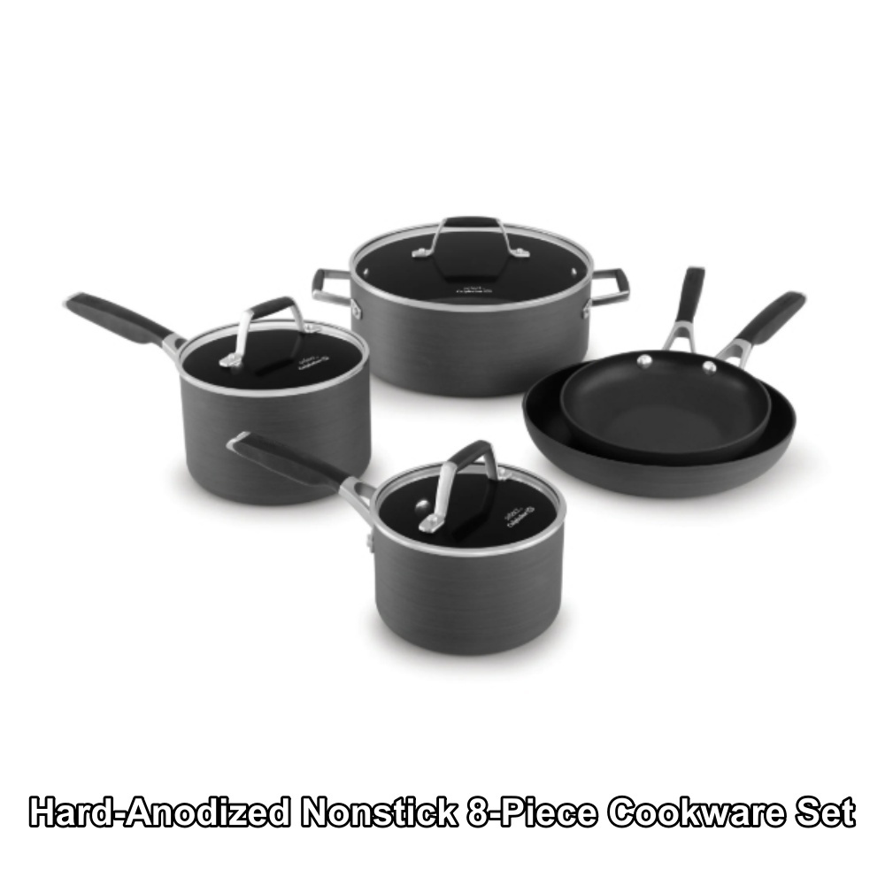 [Select by Calphalon] Hard-Anodized Nonstick Cookware Set คาลฟาลอน ชุด ...
