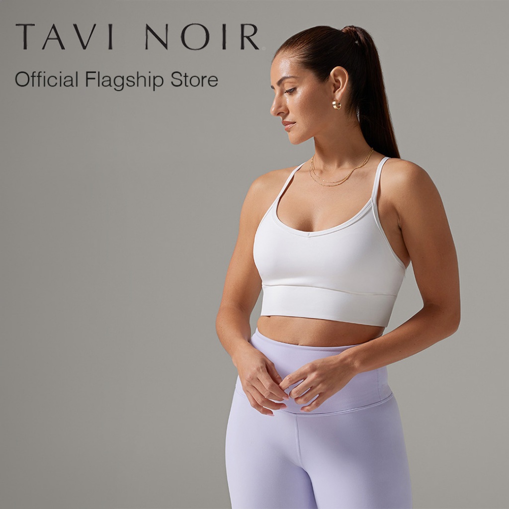 (New Spring D2 2025) Tavi Apparel Boost Bra Coconut บราออกกำลังกาย ...