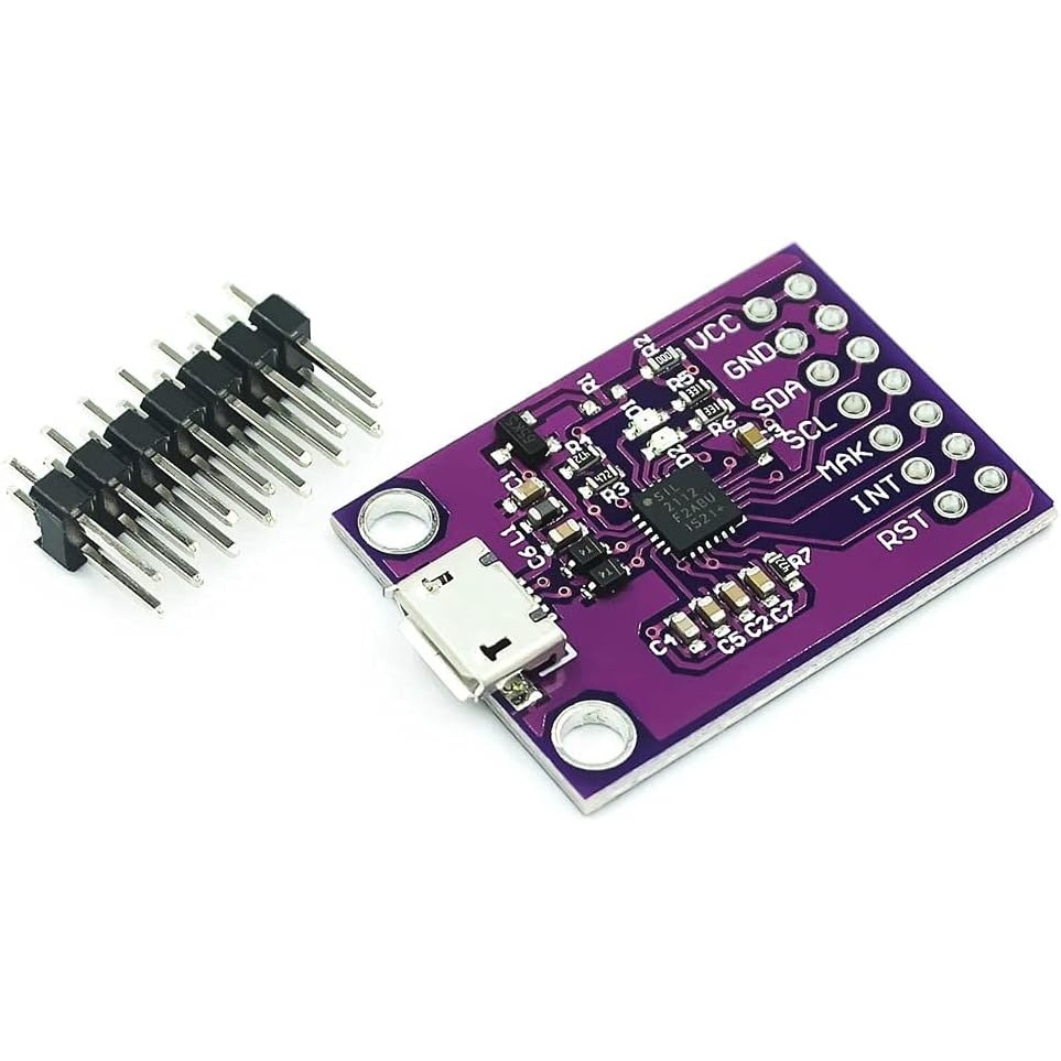 CP2112 TPYC-C MICRO-USB อินเทอร์เฟซ Debacation Board USB ถึง I2C โมดูล ...