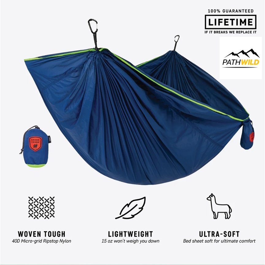 Grand Trunk Trunktech Single Hammock เปลพกพา สำหรับคนเดียว น้ำหนักเบา ...