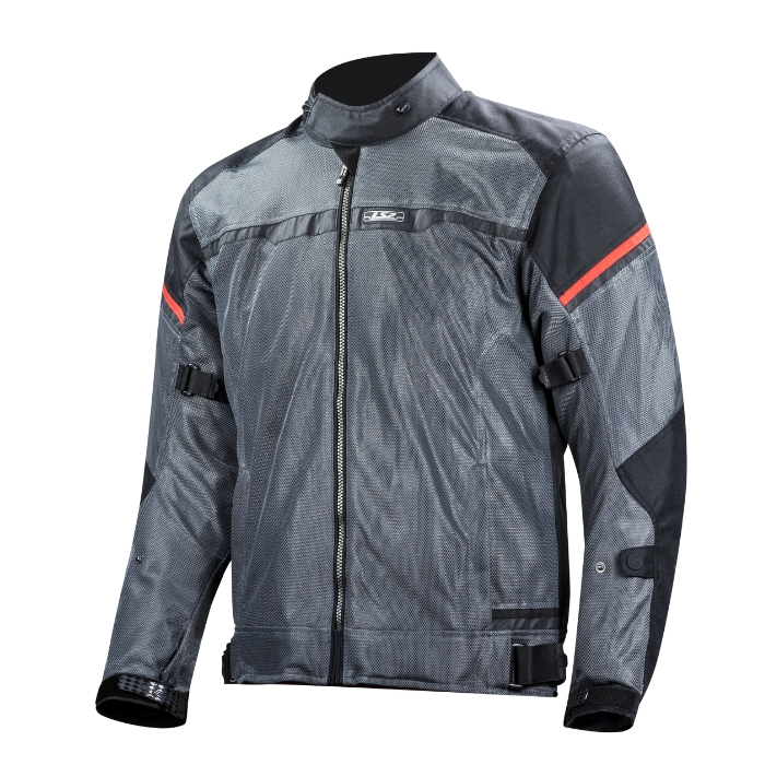 LS2 Riva Man Jacket Black Dark Grey Red - เสื้อการ์ดขี่มอเตอร์ไซค์ ...