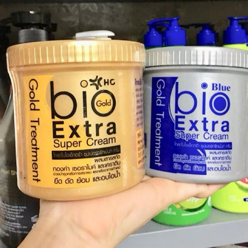 (1กระปุก) ทรีทเม้นท์ไบโอ(กระปุก 500 มิลลิลิตร) bio Extra Super Cream ...