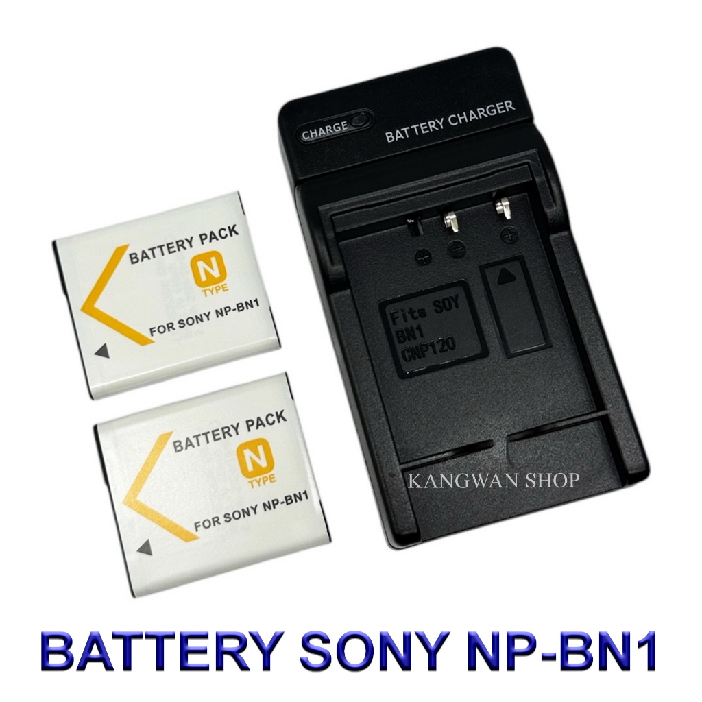 NP-BN1 / BN1 Battery and Charger For Sony DSC-QX100,T99,T110,TX30,TX55 ...