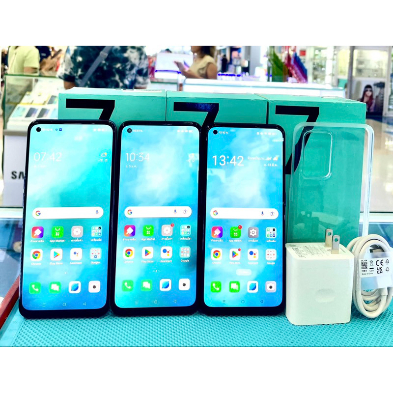 OPPO Reno7 5G 8/256 CPH2371 สินค้าตัวโชว์ เคลียร์สต็อกจากศูนย์ไทย สภาพ ...