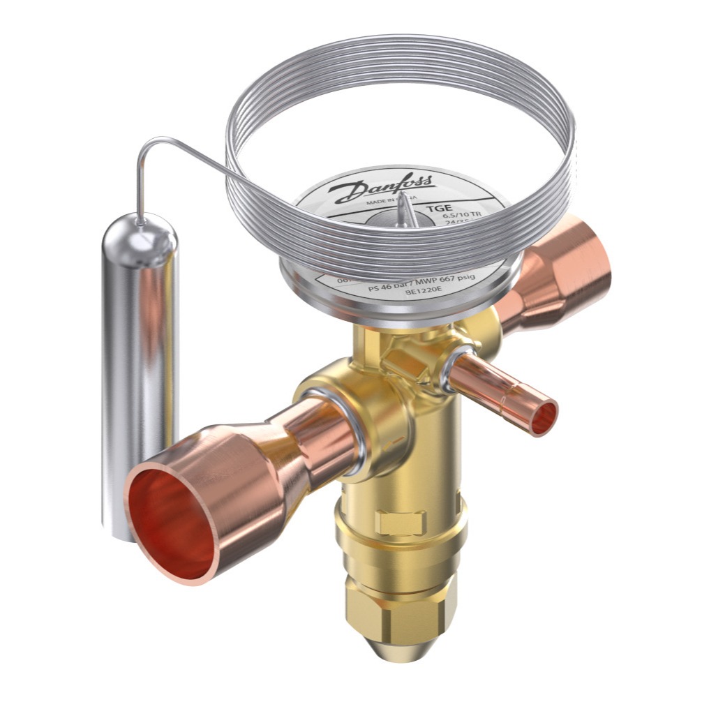 Danfoss 067N2035 Thermostatic expansion valve, TGE, R22/R407C | Shopee ...