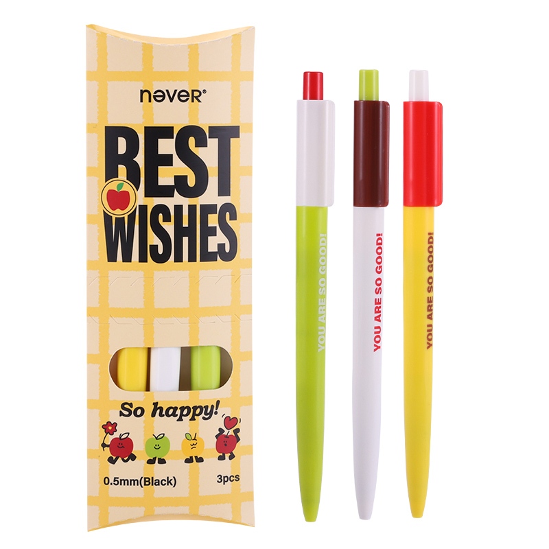 Never Pie Gel Pen 0.5 MM. ปากกาเจลขนาด 0.5 มม. | Shopee Thailand
