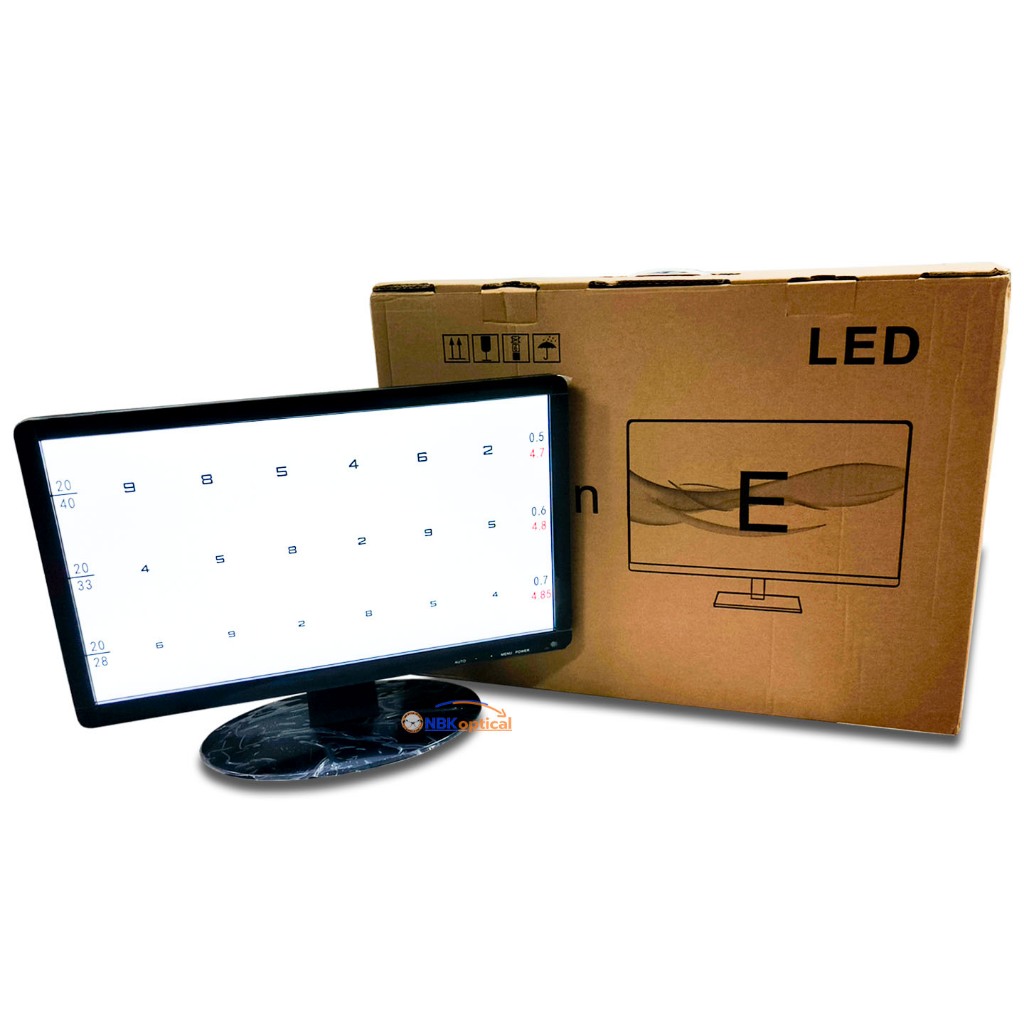 จอ LED Visual Auto Charts 19” จอวัดสายตาระบบดิจิตอล (เวอร์ชั่น2 ...