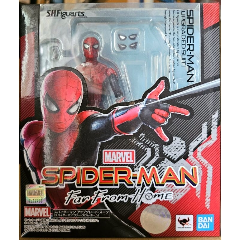 100% Original S.H.Figuarts SHF TAMASHII NATIONS Spider Man Upgraded Suit In Stock Anime Action Collection Figures Model Toys - 26