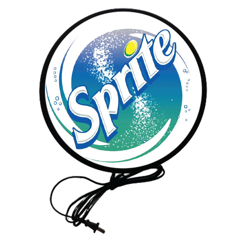 สไปรส์ sprite ป้ายไฟ led lightbox ป้าย ป้ายน้ำ แต่งร้าน ตกแต่ง ป้ายด้าน ...