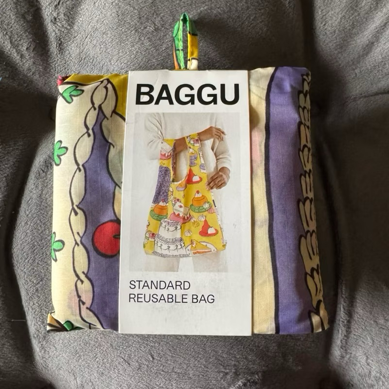 Baggu Bags Baggu Grazing Cows Baggu กระเป๋าผ้า ถุงผ้า ของแท้ รุ่น