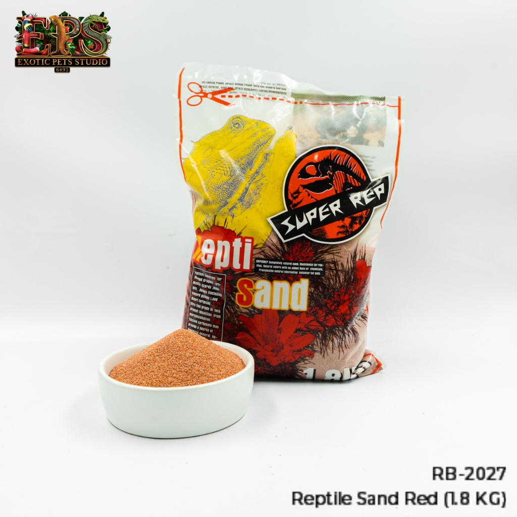 Reptile Sand ทรายรองพื้น แคลเซี่ยมสูงทรายสำหรับสัตว์เลื้อยคลาน ขนาด1.8 ...