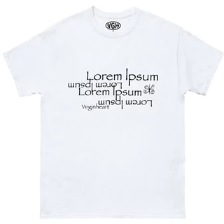 VGH LOREM LPSUM TEE -WHITE