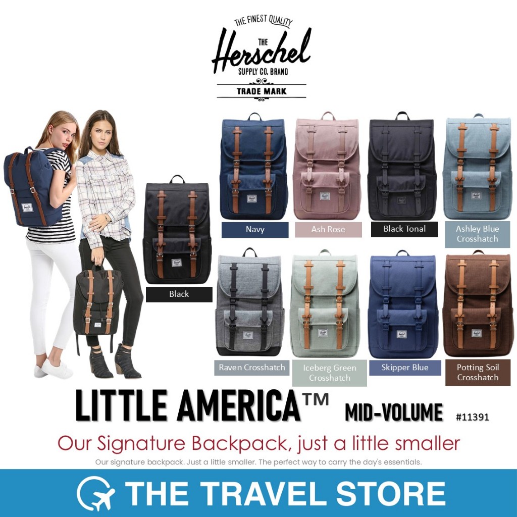 Herschel Mid Herschel Little America Polycoat Herschel Little