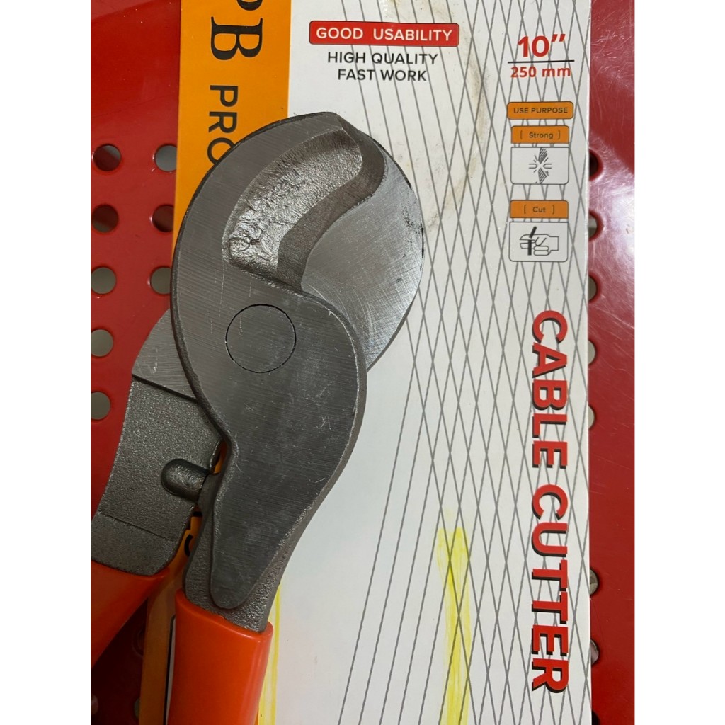 PB คีมตัดสายไฟ 10 นิ้ว PB CABLE CUTTER (คีมตัดสายไฟ) 10