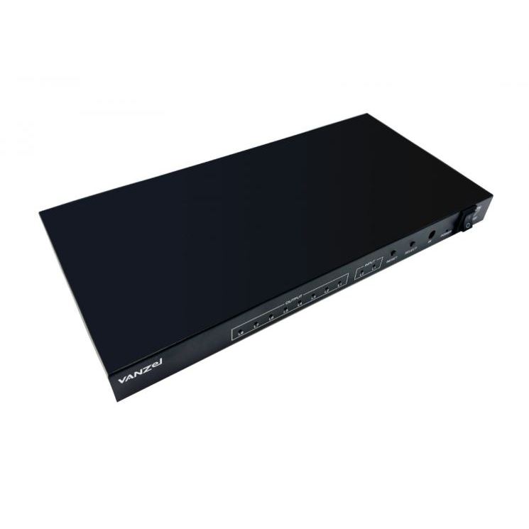 VANZEL 4K30 2 IN 8 OUT HDMI Switch + Splitter รุ่น SH-SP208 (ภาพ ...