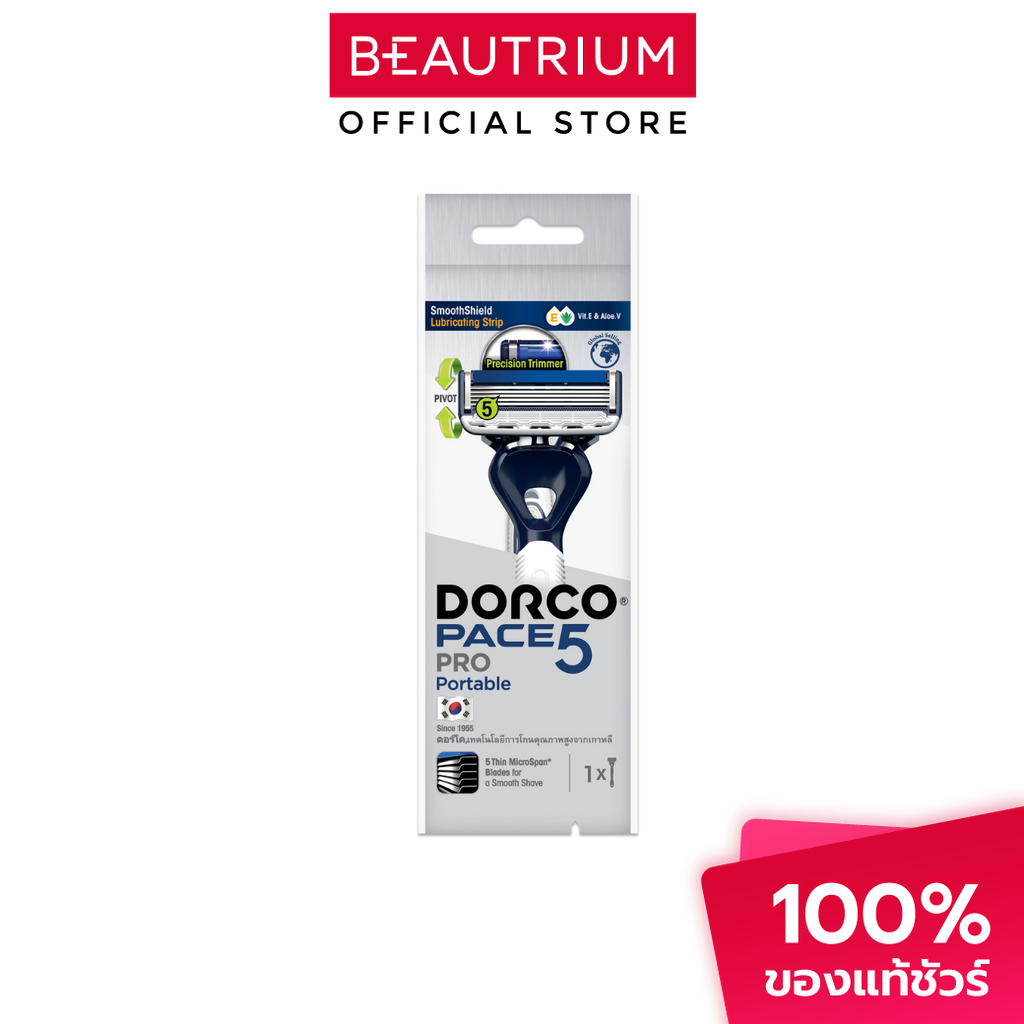DORCO Disposable Pace 5 Pro มีดโกน 1pcs