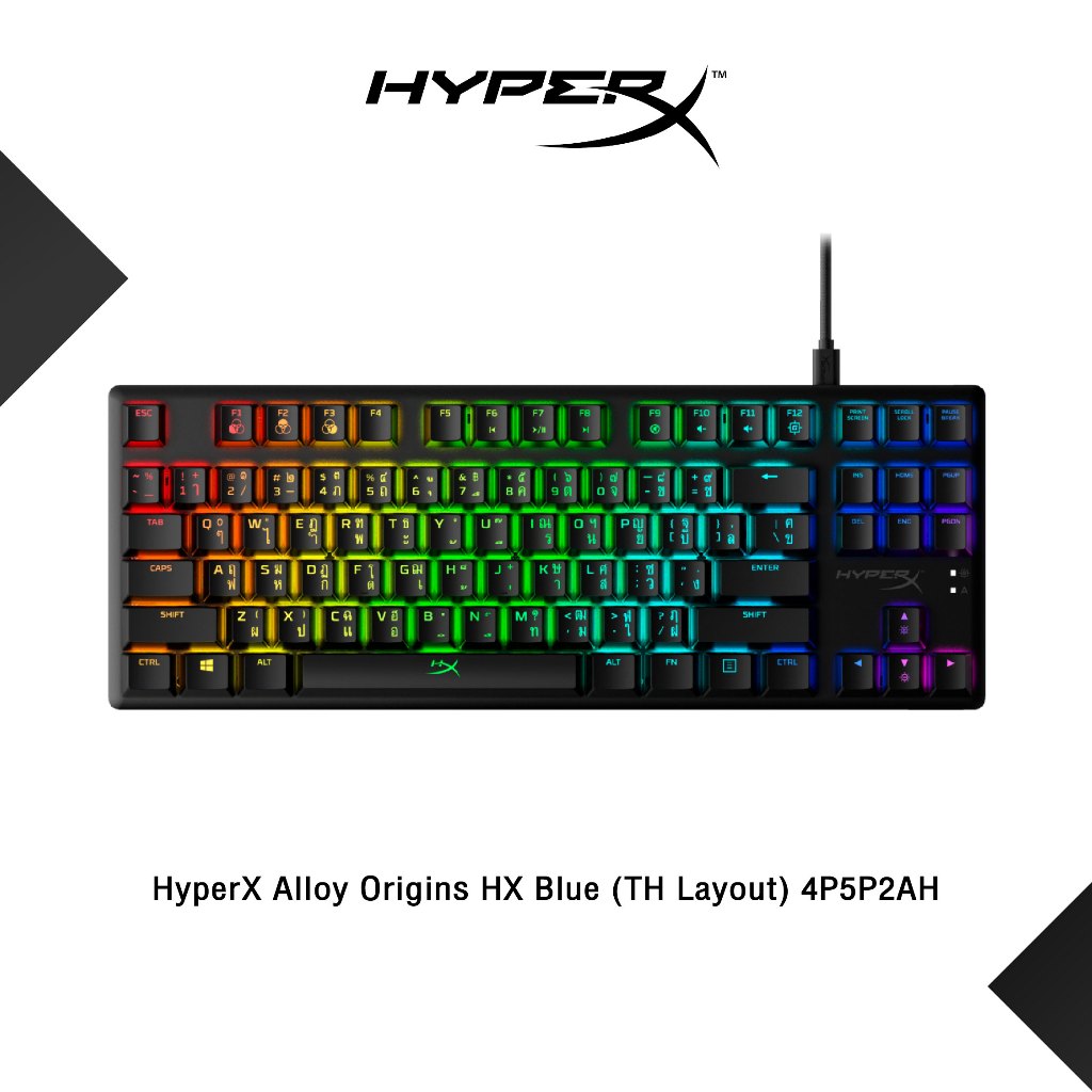 HyperX คีย์บอร์ด เกมมิ่ง Alloy Origins Core - Mechanical Gaming ...