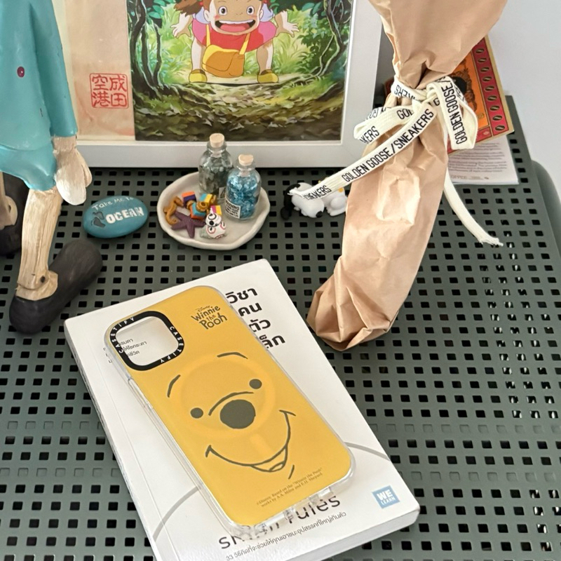 [casetify ของแท้] iPhone case Bee Happy Pooh Case เคสใสรองรับ MagSafe ...