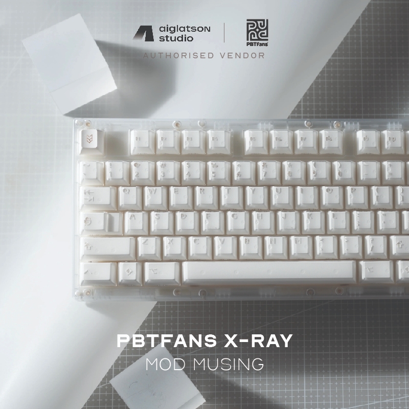 (พร้อมส่งในไทย) คีย์แคป PBTfans X-ray Base Kit เอ็กซเรย์ Semi ...