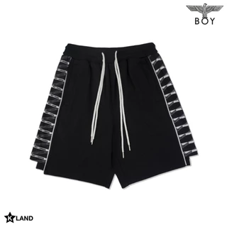 [ได้รับใน 4 ชม.] Boy London Classic Klandth Shorts กางเกงขาสั้นบอยลอนดอน ผู้หญิง ผู้ชาย ของแท้ พร้อมส่ง (BOY53SPC010NBK)