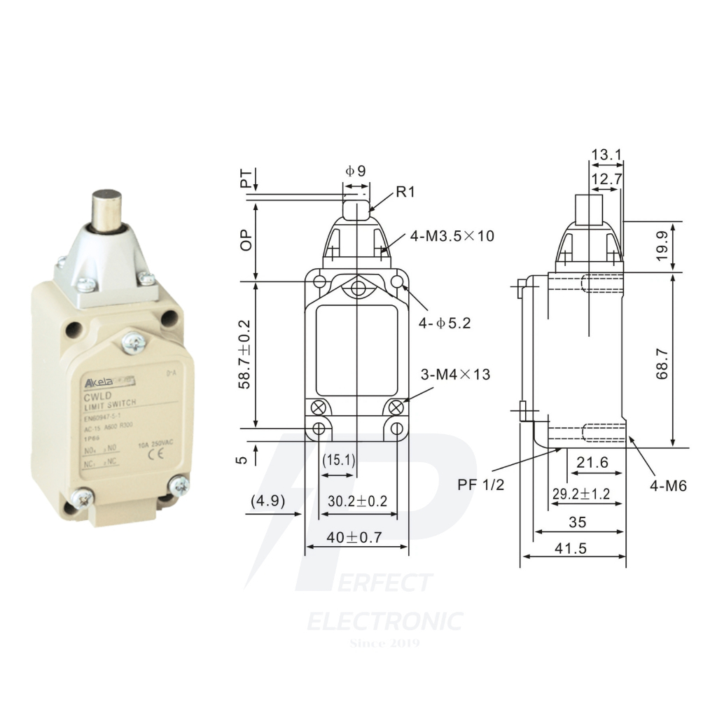 CWLD AKELA CWL Limit Switch ลิมิตสวิตช์ ลูกสูบ (รับประกันสินค้า 6 เดือน ...