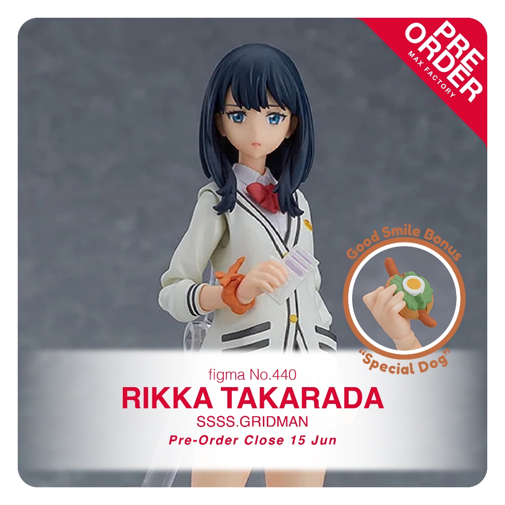 [PreOrder] No.440 figma - SSSS.GRIDMAN_Rikka Takarada | Shopee Thailand