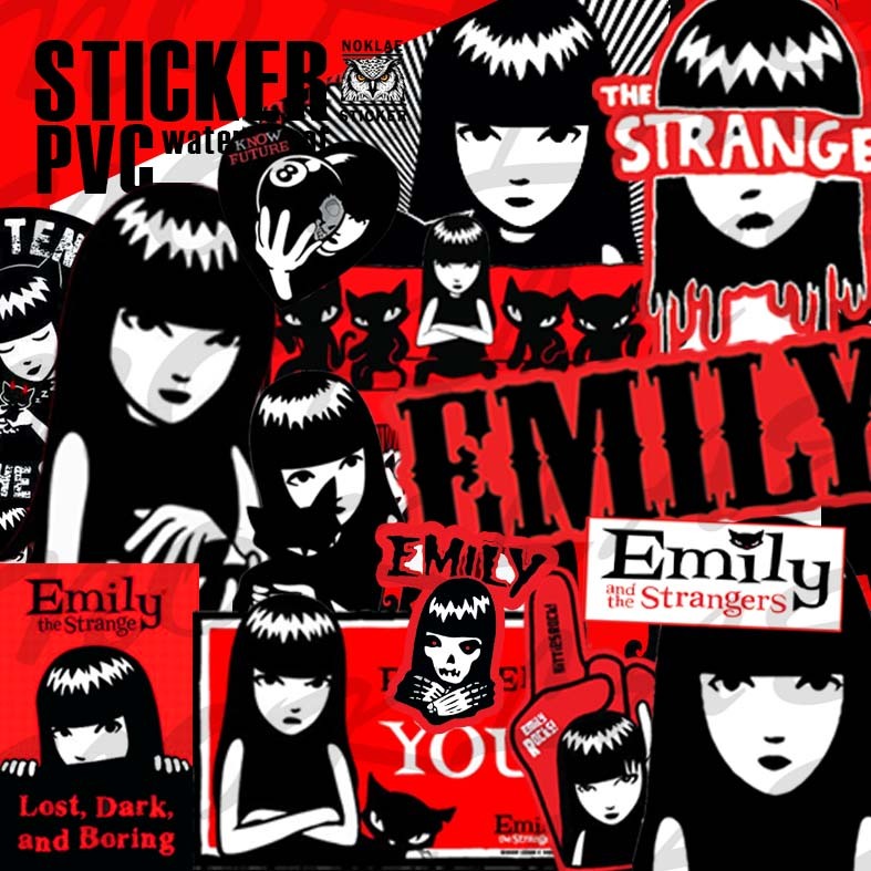 Sticker EMILY สติ๊กเกอร์เอมิรี่ สติ๊กเกอร์กันน้ำ สติ๊กเกอร์ตัวการ์ตูน ...