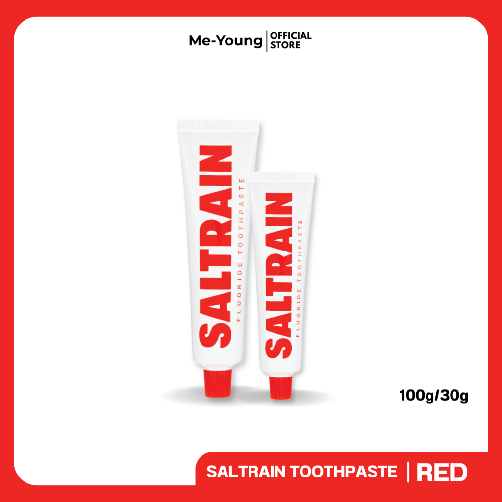 (🇰🇷 แท้100% ฉลากไทย) Saltrain Toothpaste | ขนาด 100g, 30g | Shopee Thailand
