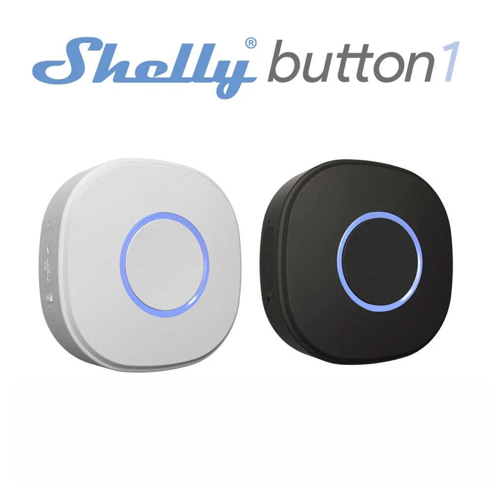 Shelly Button1 WiFi ควบคุมระยะไกลและเปิด/ปิดฉากต่างๆ และอุปกรณ์ Shelly ...