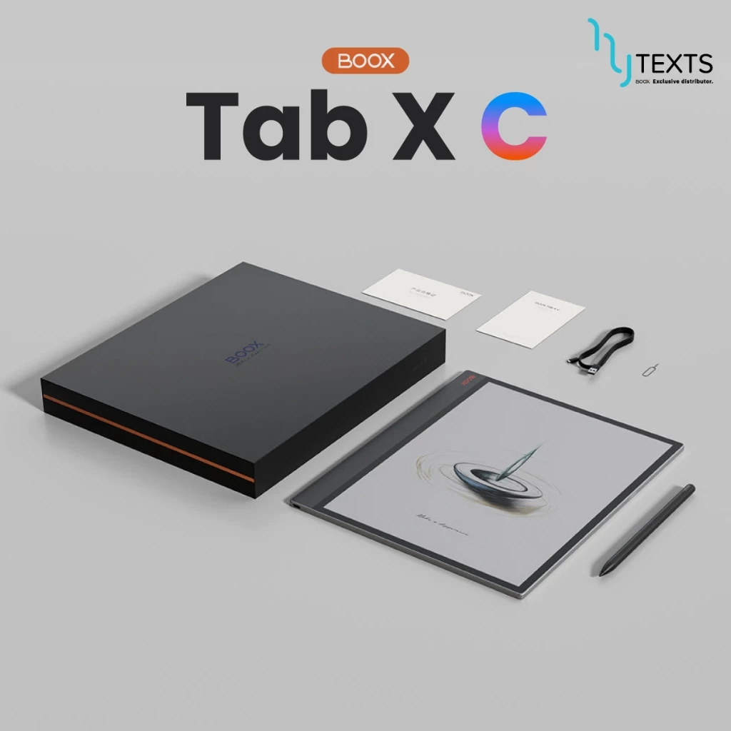 BOOX Tab X C E-Reader จอสี Kaleido3 คมชัด ขาวดำ 300ppi/150 ppi RAM 6GB ROM 128GB รองรับ Play Store
