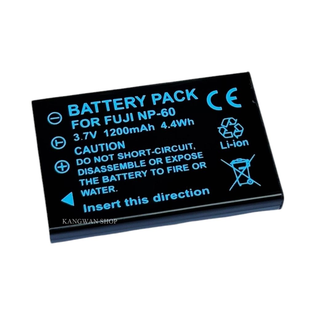 FNP-60 / FNP60 / NP-60 Camera Battery for Fujifilm FinePix 50i,601,F401 ...