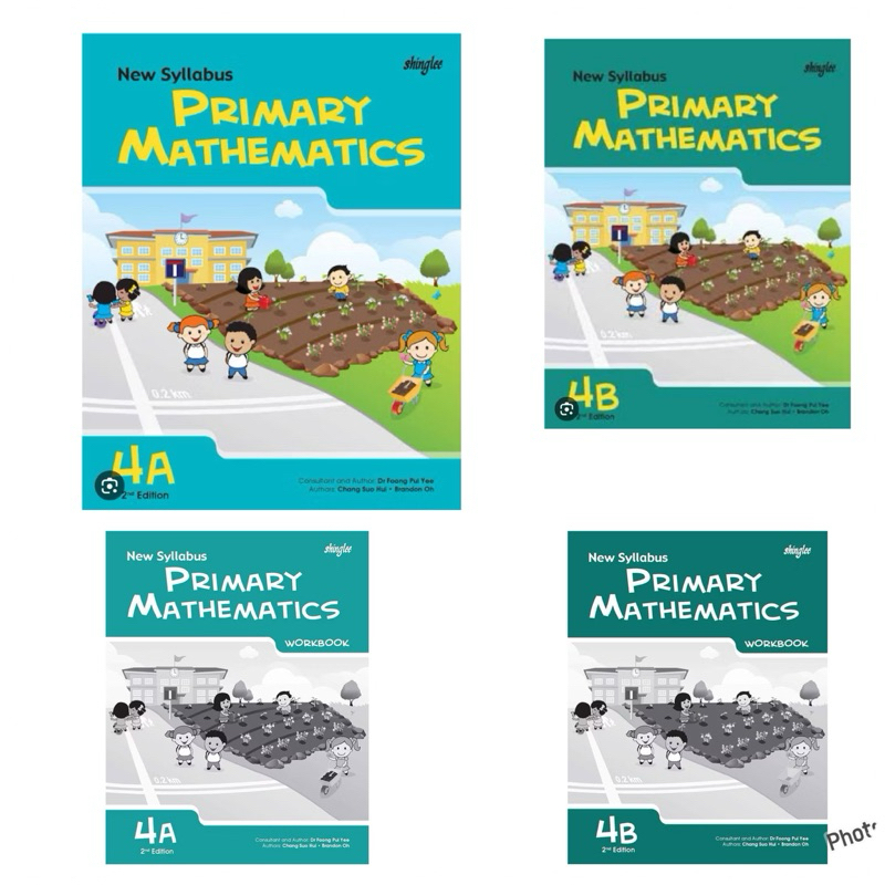 New Syllabus Primary Mathematics 4A-4B | Shopee Thailand
