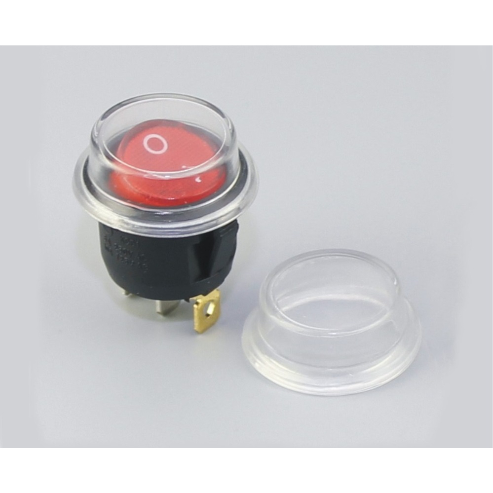23mm Round Rocker Switch KCD1 ปุ่มสวิตช์พาวเวอร์ซัพพลาย ทรงกลม ขนาดเล็ก ...