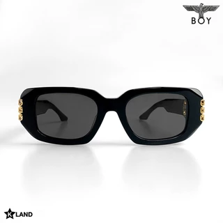 [ได้รับใน 4 ชม.] Boy London Sunglasses แว่นกันแดดบอยลอนดอน สีดำ แว่นตาแฟชั่น ของแท้ พร้อมส่ง (BOY43SU6007N)